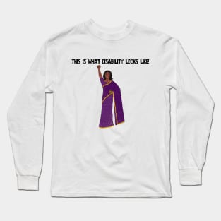 This Is What Disability Looks Like Autisim Long Sleeve T-Shirt